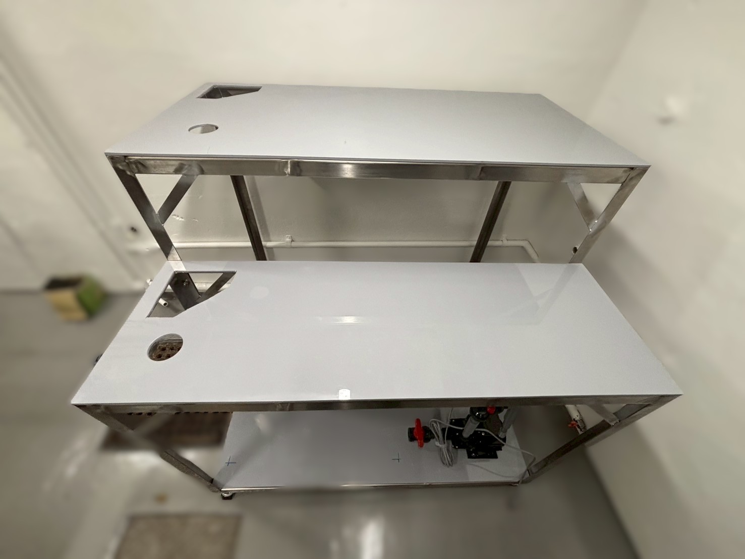 東京都 特注1200W 2段水槽 架台分割式 新規 活魚水槽 | ZENSUIブログ